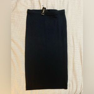 Express - brand new fitted skirt. Black